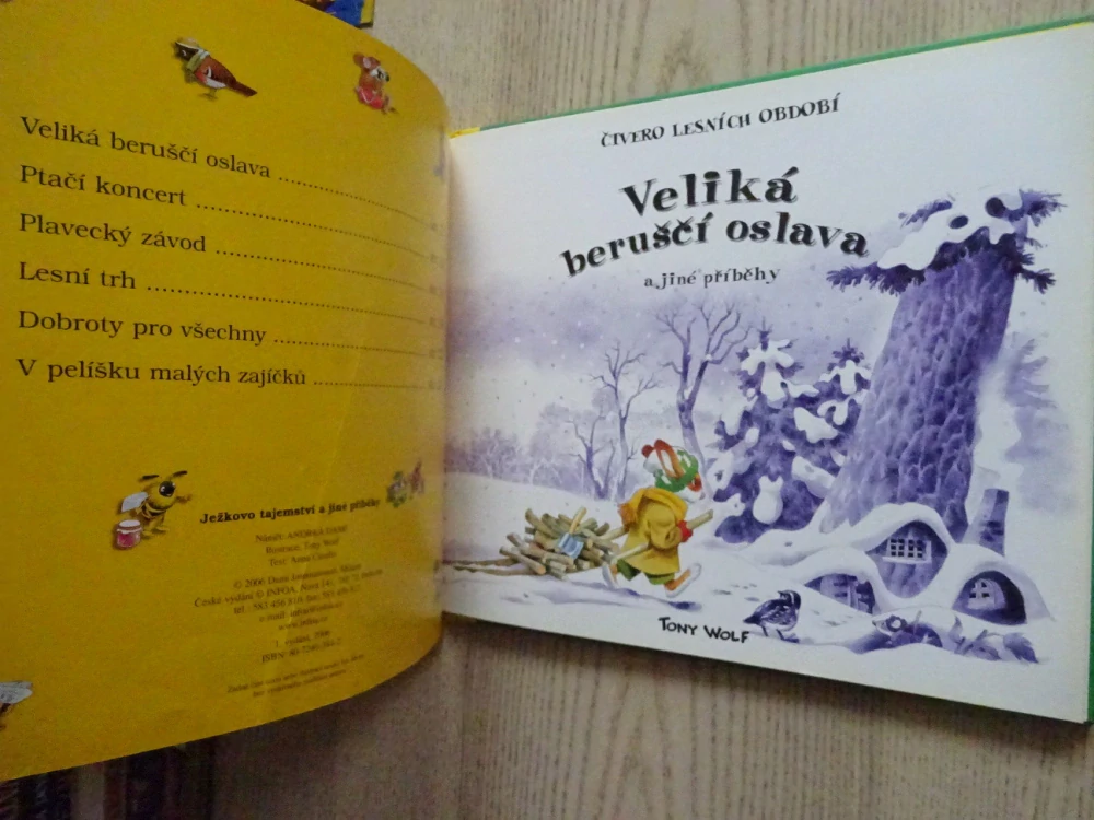 VELIKÁ BERUŠČÍ OSLAVA A JINÉ PŘÍBĚHY, TONY WOLF, **an