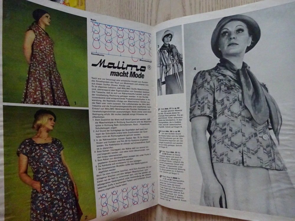 PRAMO 5/76, PRAKTISCHE MODE, MÓDA, ČASOPIS, NĚMECKY