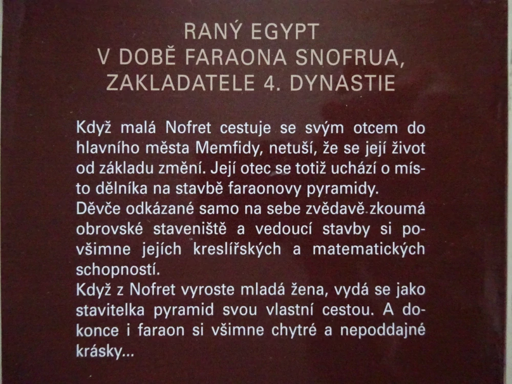 STAVITELKA PYRAMID, BARBARA GOLDSTEINOVÁ, **an