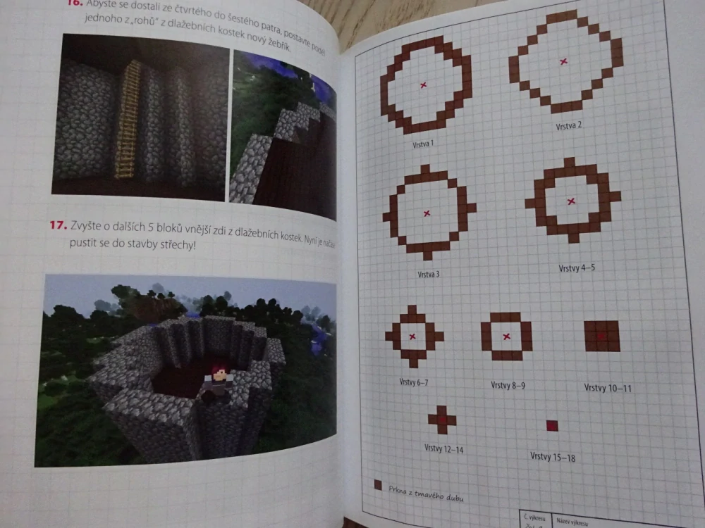MINECRAFT, MINECRAFŤÁK ARCHITEKT, NEOFICIÁLNÍ PŘÍRUČKA PRO STAVITELE, **an
