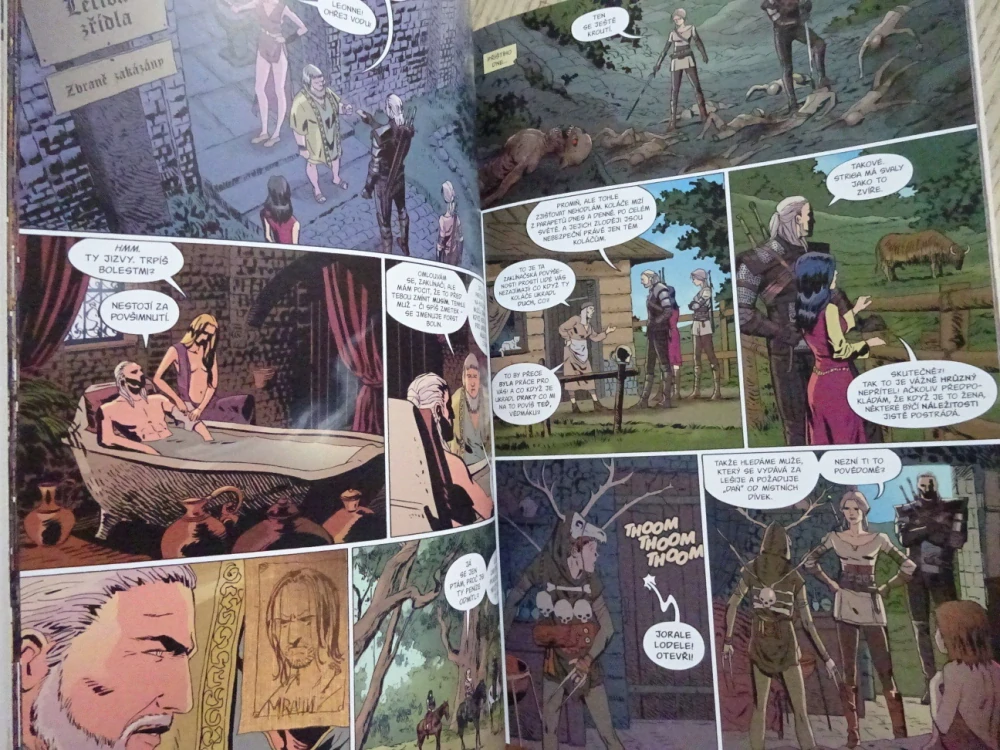 ZAKLÍNAČ, PROKLETÍ VRAN, KOMIKS, **an