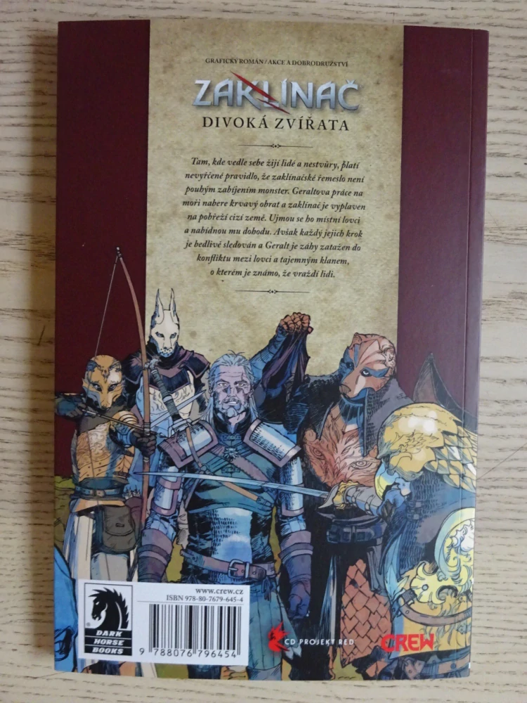ZAKLÍNAČ, DIVOKÁ ZVÍŘATA, KOMIKS, **an