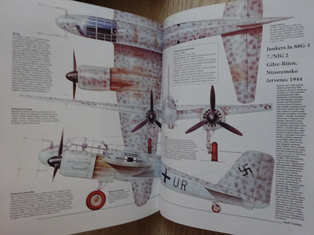 BOJOVÁ LETADLA LUFTWAFFE, D. DONALD, LETECTVÍ, **an