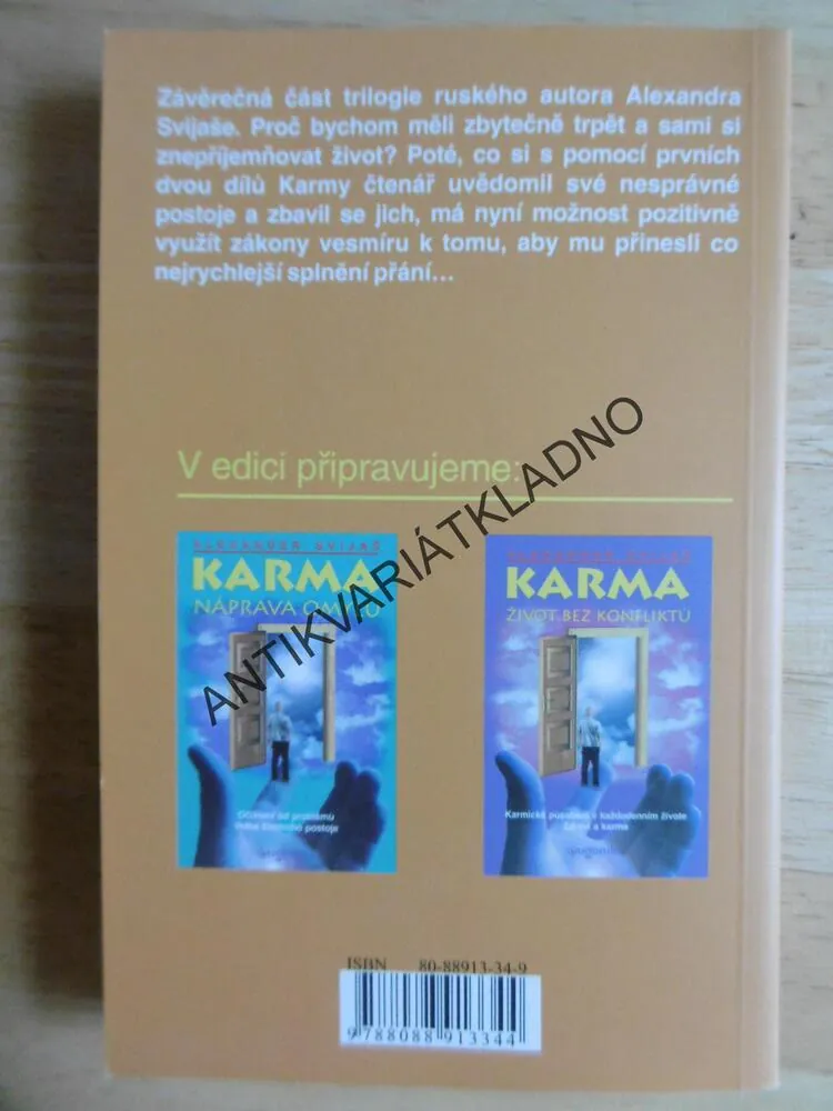 KARMA, ŘEŠENÍ PROBLÉMŮ, ALEXANDER SVIJAŠ, **an