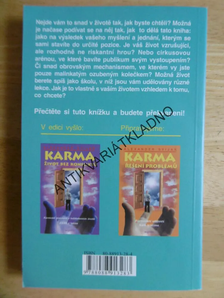 KARMA, NÁPRAVA CHYB, ALEXANDER SVIJAŠ, **an