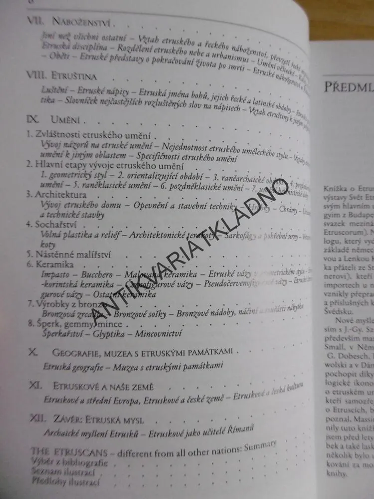 ETRUSKOVÉ, JINÍ NEŽ VŠECHNY OSTATNÍ NÁRODY, JAN BOUZEK
