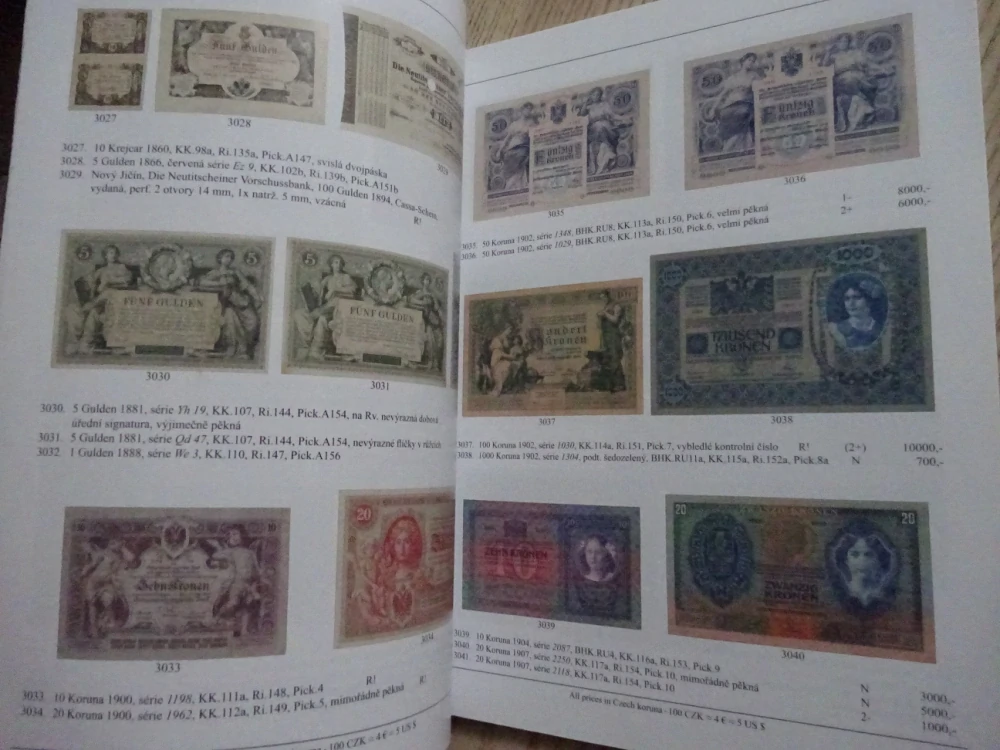 AUREA NUMISMATIKA PAPÍROVÁ PLATIDLA, 2018, **an