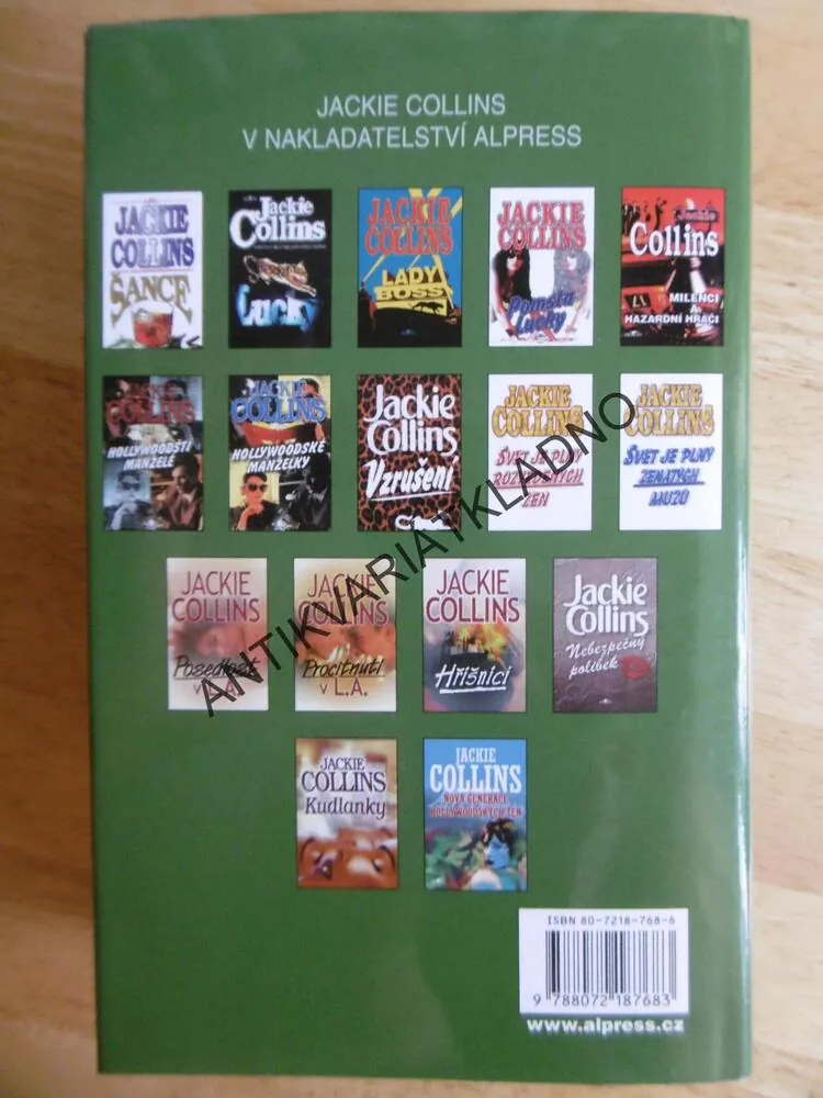 SMRTELNÉ OBJETÍ, JACKIE COLLINS