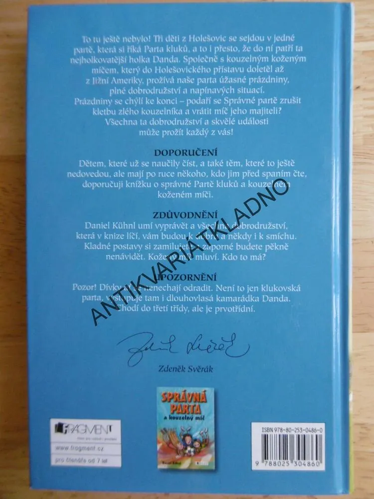SPRÁVNÁ PARTA A ZRUŠENÁ KLETBA, DANIEL KÜHNL, **an