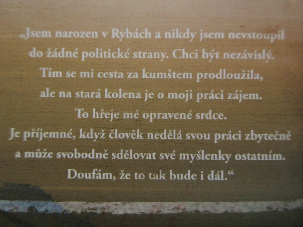 FOUSEK DO KAPSY, JOSEF FOUSEK, **an