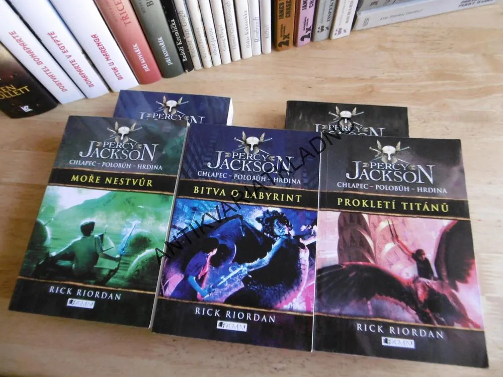 PERCY JACKSON, 1-5, RICK RIORDAN,