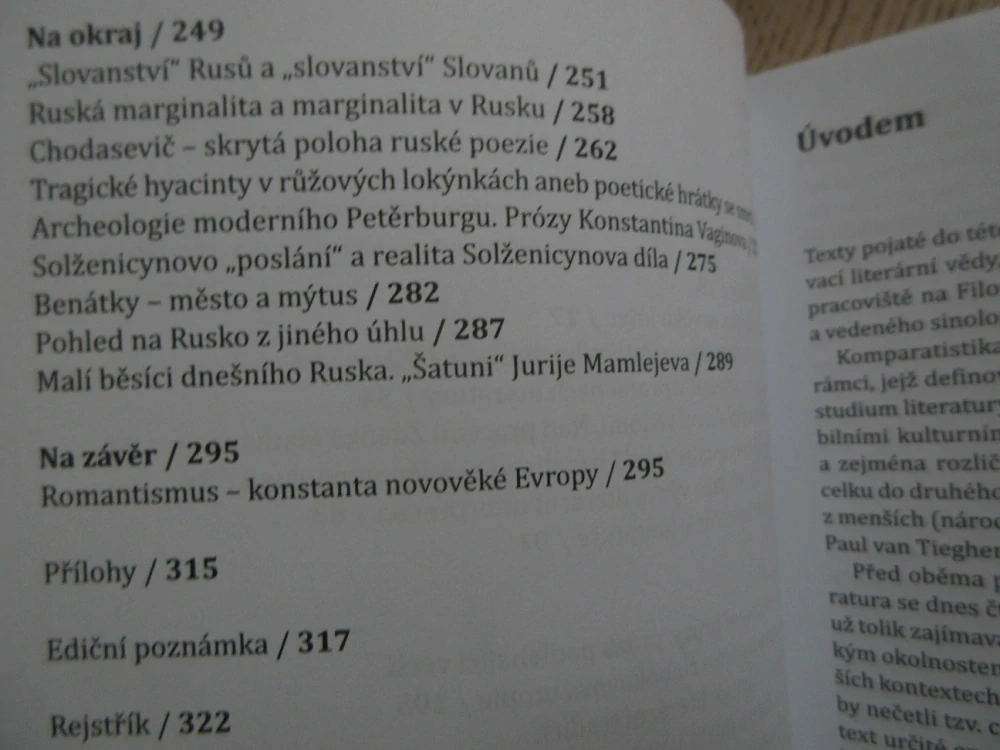 ROMÁN V SOUVISLOSTECH ČASU, VLADIMÍR SVATOŇ, **an