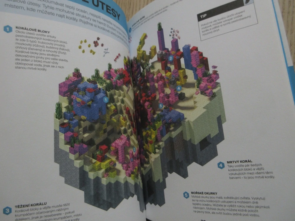 MINECRAFT: PRŮVODCE PRO PŘEŽITÍ V OCEÁNECH, MOJANG, **an