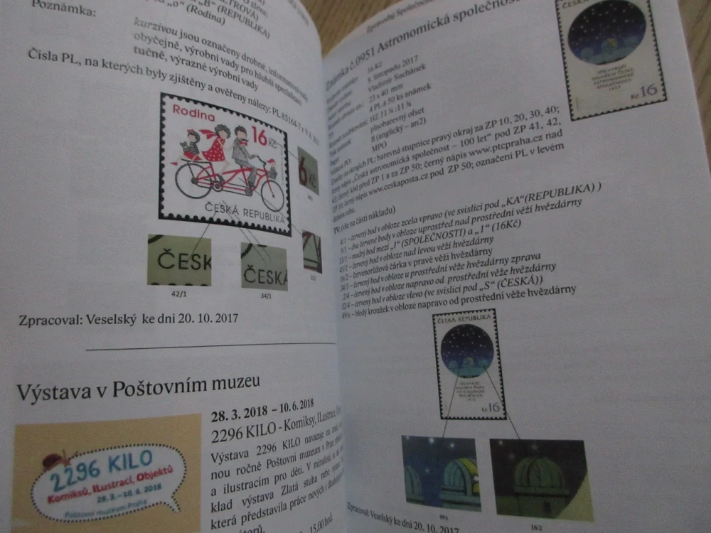 ZPRAVODAJ, ČASOPIS PRO ČLENY SPOLEČNOSTI SBĚRATELŮ ČESKOLSOVENSKÝCH ZNÁMEK, Č. 152/2018, **an