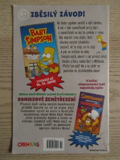 SIMPSONOVI, BART SIMPSON, KOMIKS, 11/2019