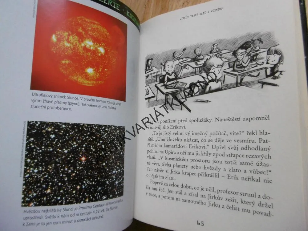 JIRKŮV TAJNÝ KLÍČ K VESMÍRU, LUCY A STEPHEN HAWKINGOVI, **an