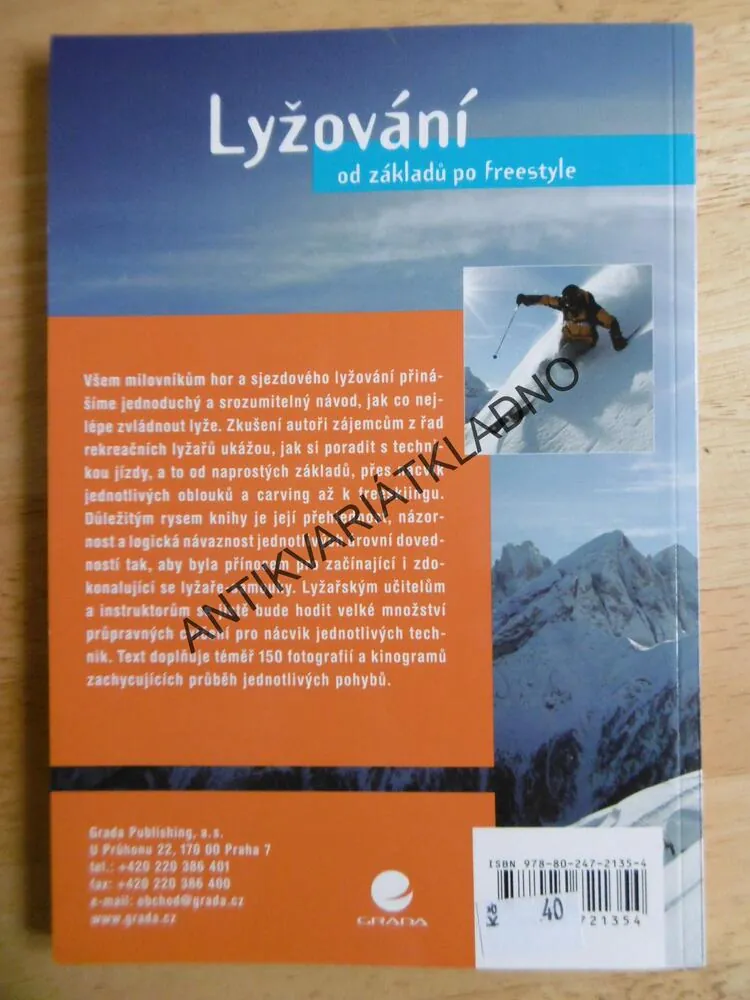 LYŽOVÁNÍ OD ZÁKLADŮ PO FREESTYLE,MUSIL, REICHERT, LYŽE,SPORT
