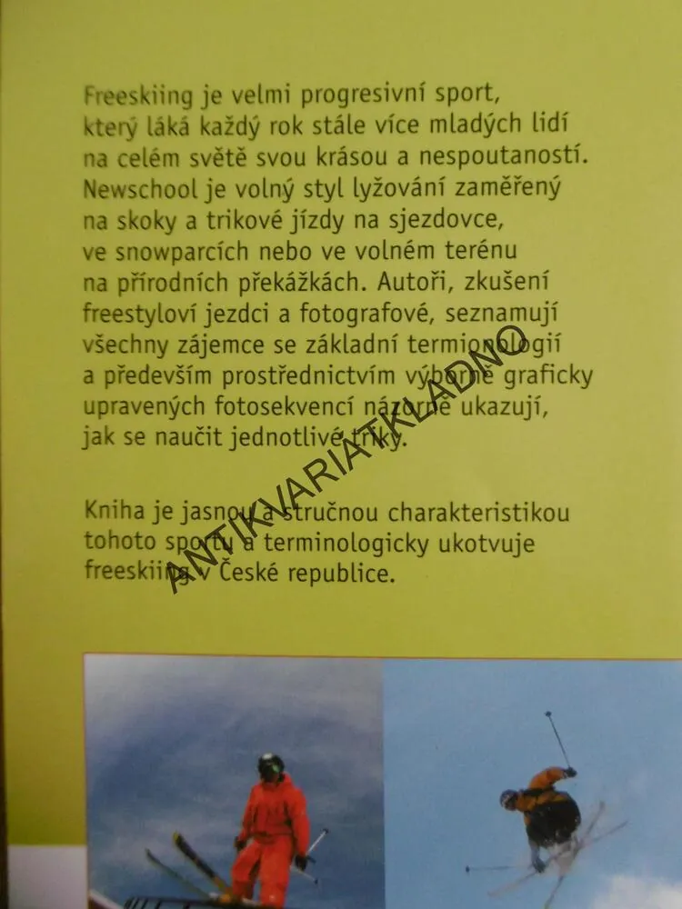 FREESKIING, NEWSCHOOL LYŽOVÁNÍ, LYŽE,SPORT, VOLÁK , MIKULA, **an