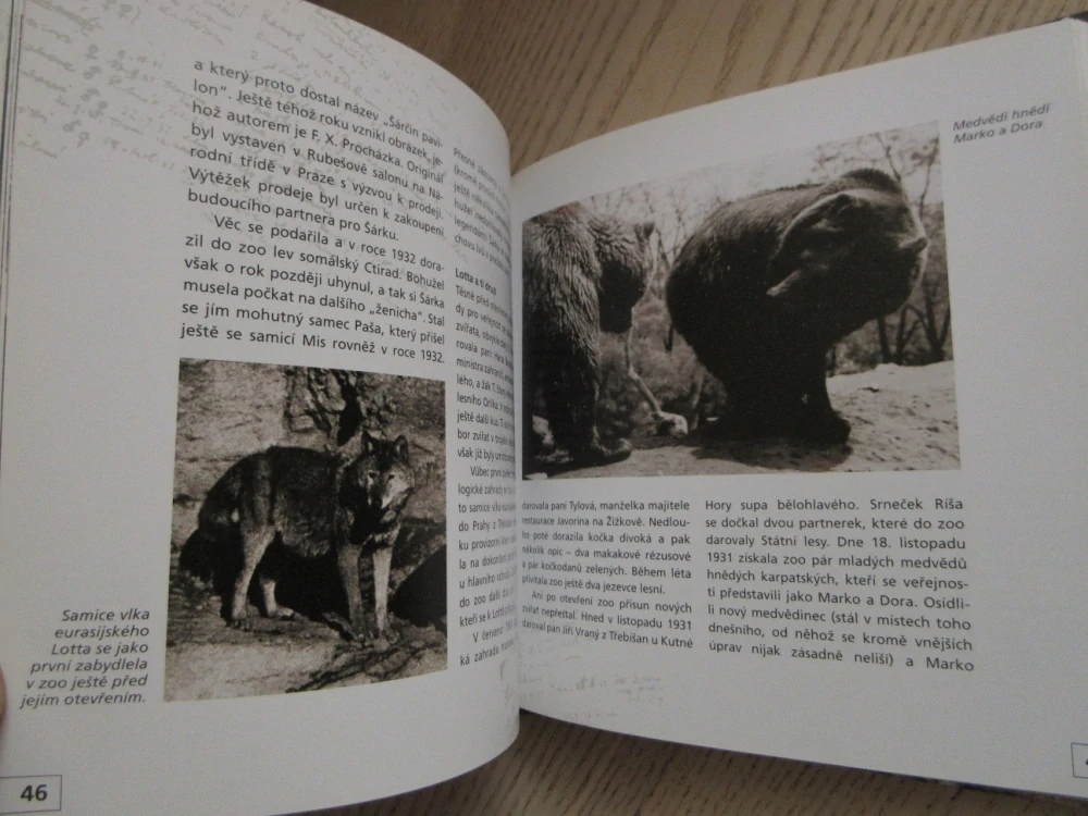 HISTORIE ZOO PRAHA, ROMANA ANDĚROVÁ, **an