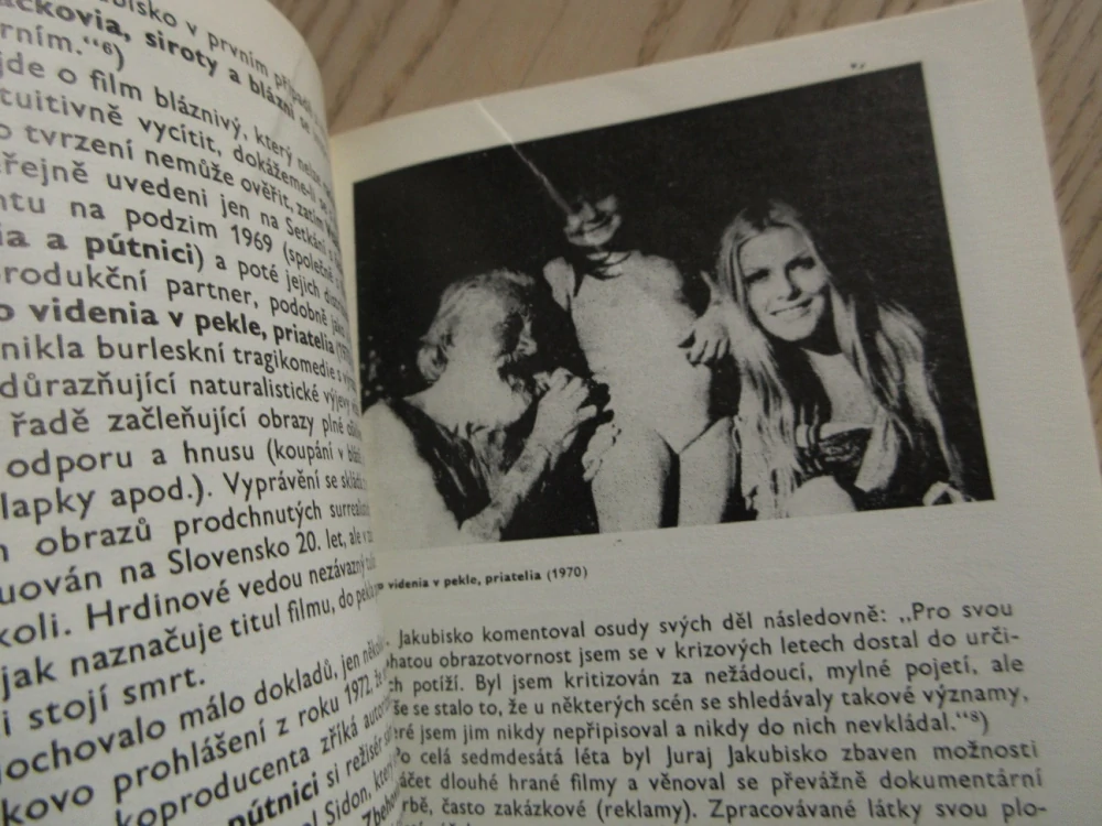 JAKUBISKO JURAJ, FILMOVÝ SEŠIT, **an