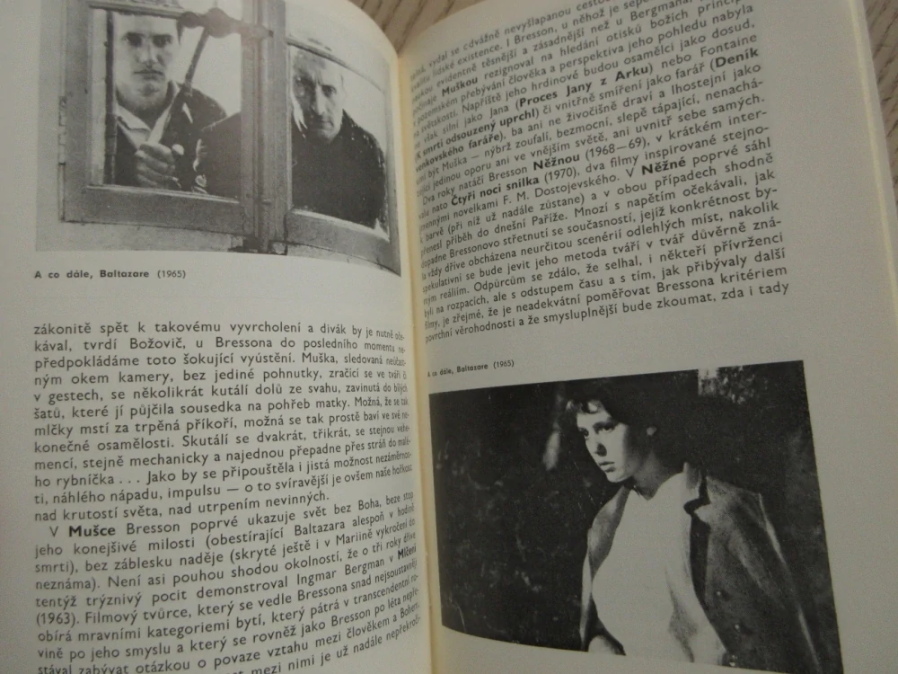 BRESSON ROBERT, FILMOVÝ SEŠIT, **an