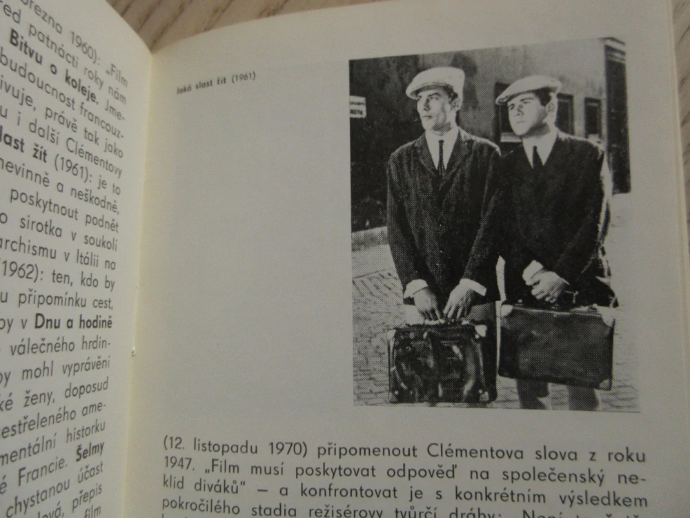CLÉMENT RENÉ, FILMOVÝ SEŠIT, **an