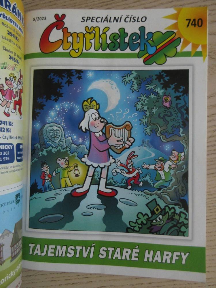 ČTYŘLÍSTEK 739-740 - ZNAMENÍ  NIC NEZMĚNÍ