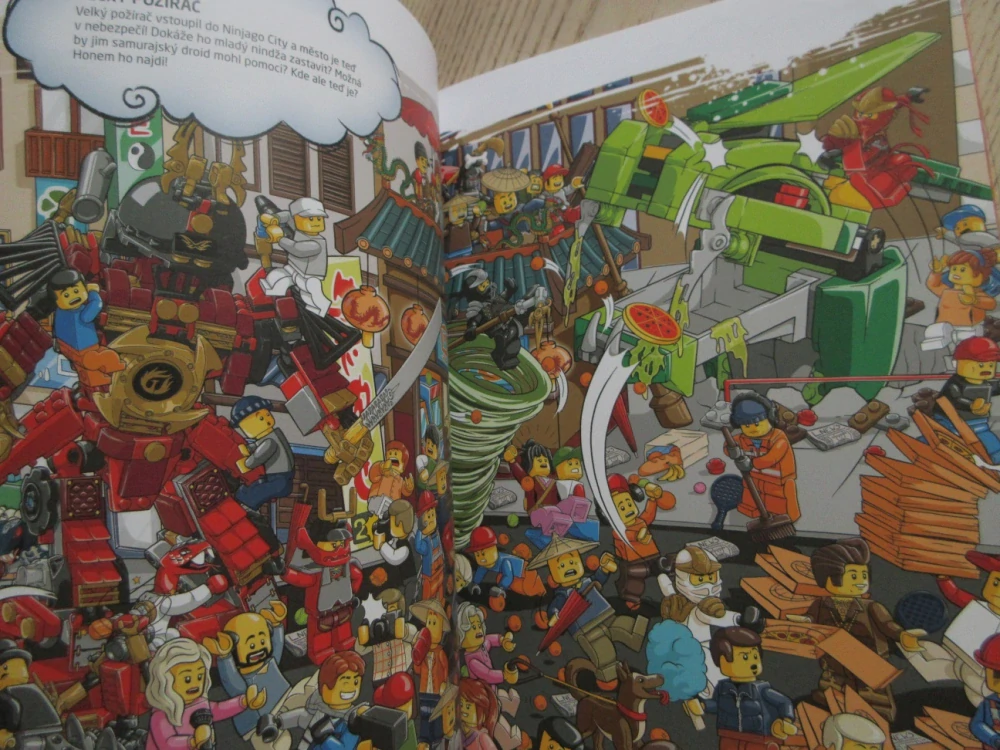LEGO NINJAGO ČASOPIS, HLEDÁNÍ DOBRODRUŽSTVÍ, **an