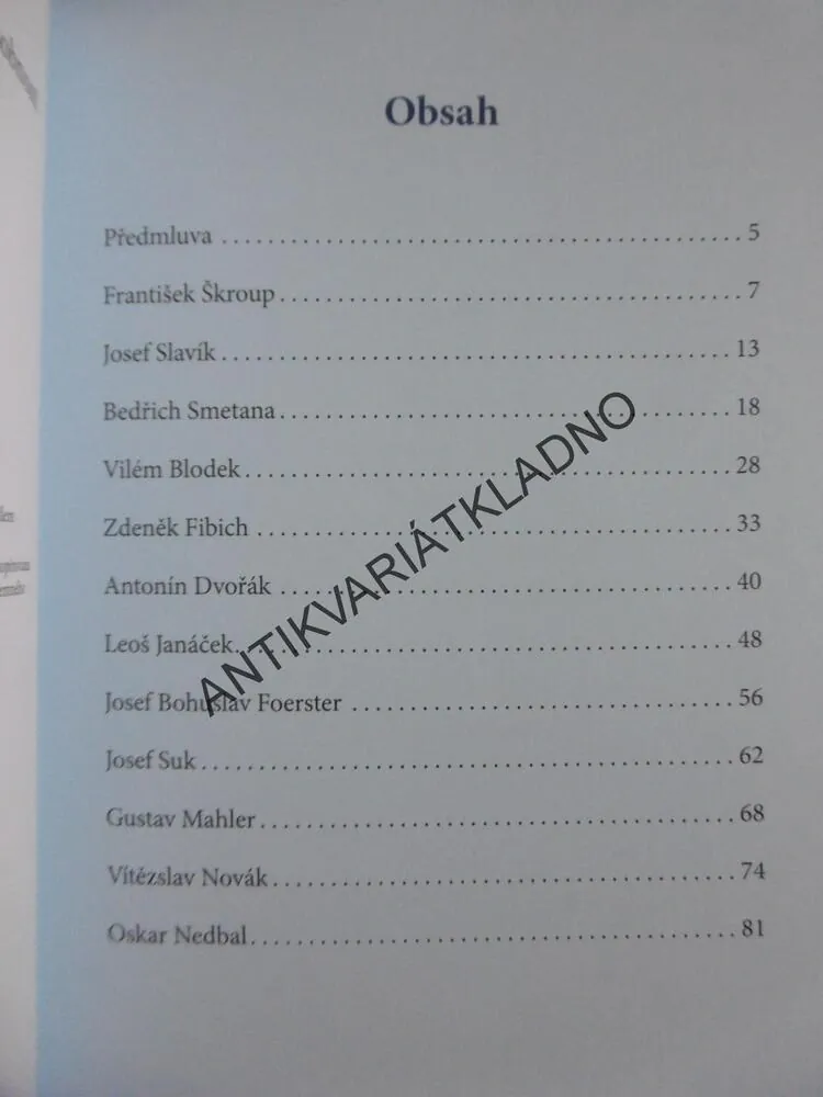 LÁSKY ČESKÝCH HUDEBNÍKŮ, MARTINA DRIJVEROVÁ