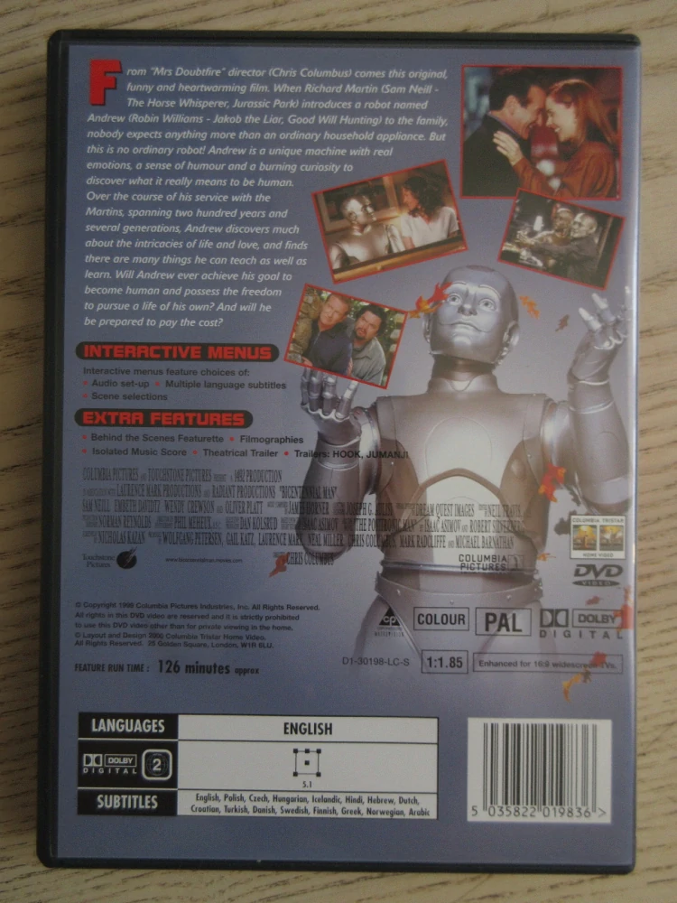 ANDREW - ČLEN NAŠÍ RODINY, R. WILLIAMS, DVD FILM