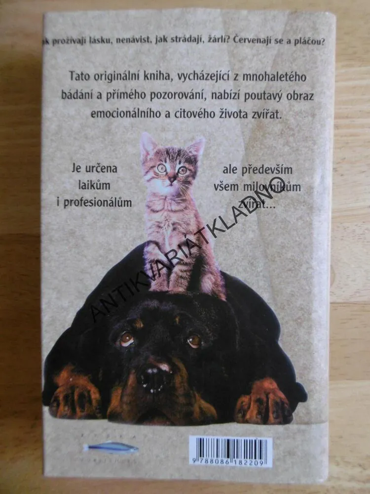 KDYŽ SLONI PLÁČOU, EMOCIONÁLNÍ SVĚT A CITOVÝ ŽIVOT ZVÍŘAT, MASSON, **an