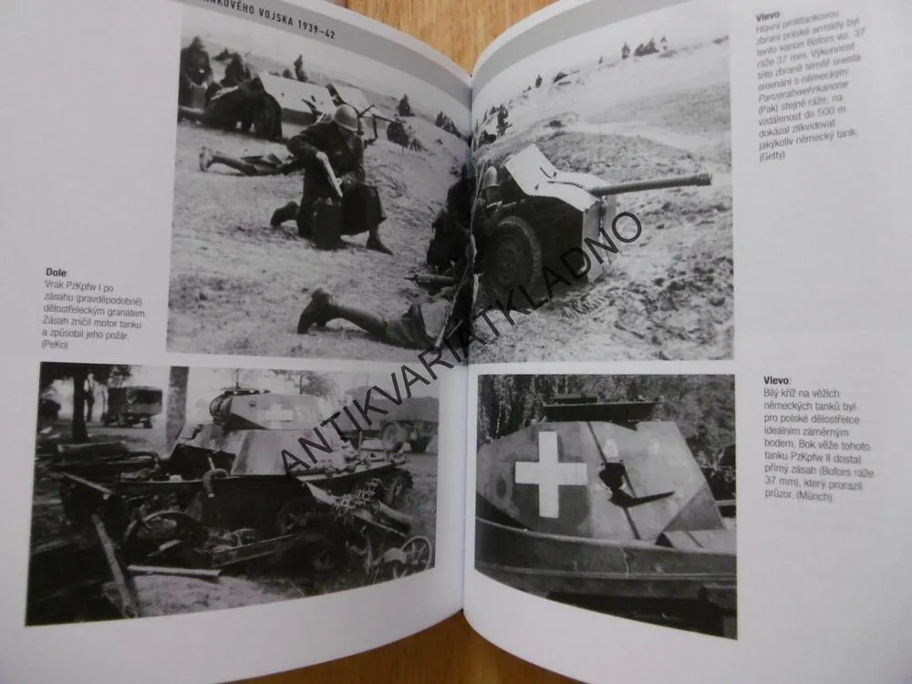 HISTORIE NĚMECKÉHO TANKOVÉHO VOJSKA, ANDERSON, 1939-42
