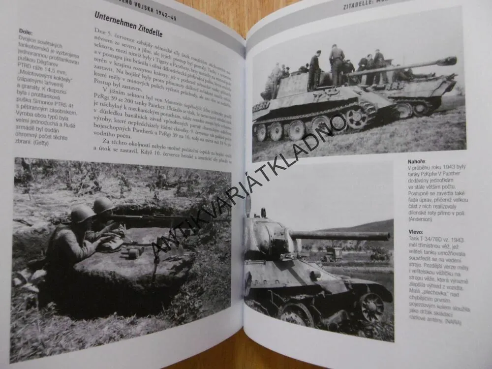 HISTORIE NĚMECKÉHO TANKOVÉHO VOJSKA, ANDERSON, 1942-45