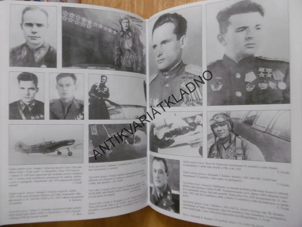 STALINOVI SOKOLI, STÍHACÍ ESA SOVĚTSKÉHO LETECTVA, 1. ČÁST A-L, POLÁK, SHORES