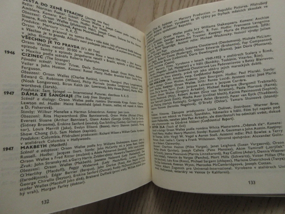 ORSON WELLES, MAURICE BESSY, **an