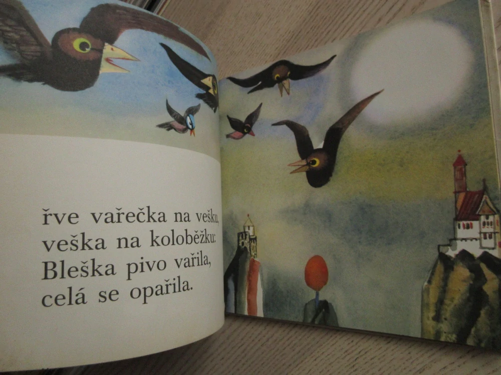 BLEŠKA A VEŠKA, JAN WERICH, **an