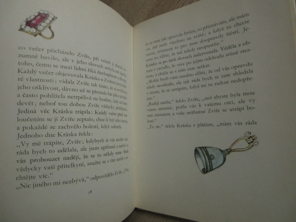 KRÁSKA A ZVÍŘE, J. M. LE PRINCE DE BEAUMONT, **an