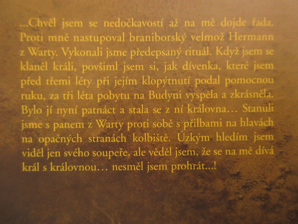 VELMOŽ TŘÍ KRÁLŮ, JIŘÍ HANIBAL, **an