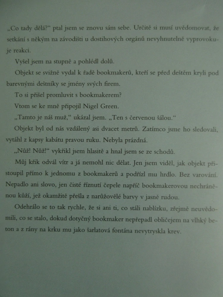 OHROŽENÍ,  FELIX FRANCIS, **an