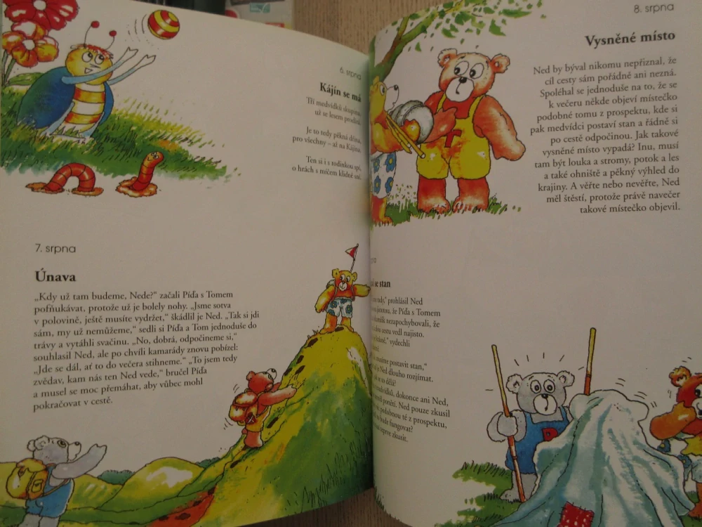 POHÁDKOVÝ ROK S MEDVÍDKY: PŘÍBĚHY MEDVÍDKŮ NEDA, TOMA A PÍDI, **an
