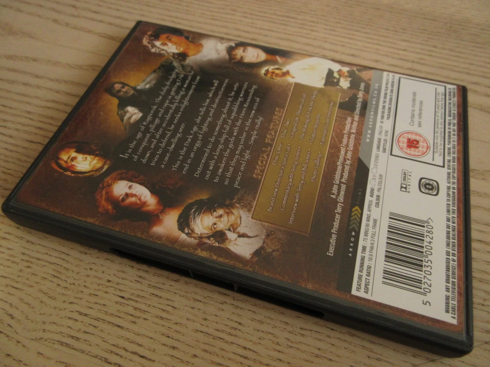 ERIK VIKING, T.ROBBINS, GB OBAL, ČESKÉ 2X DVD FILM