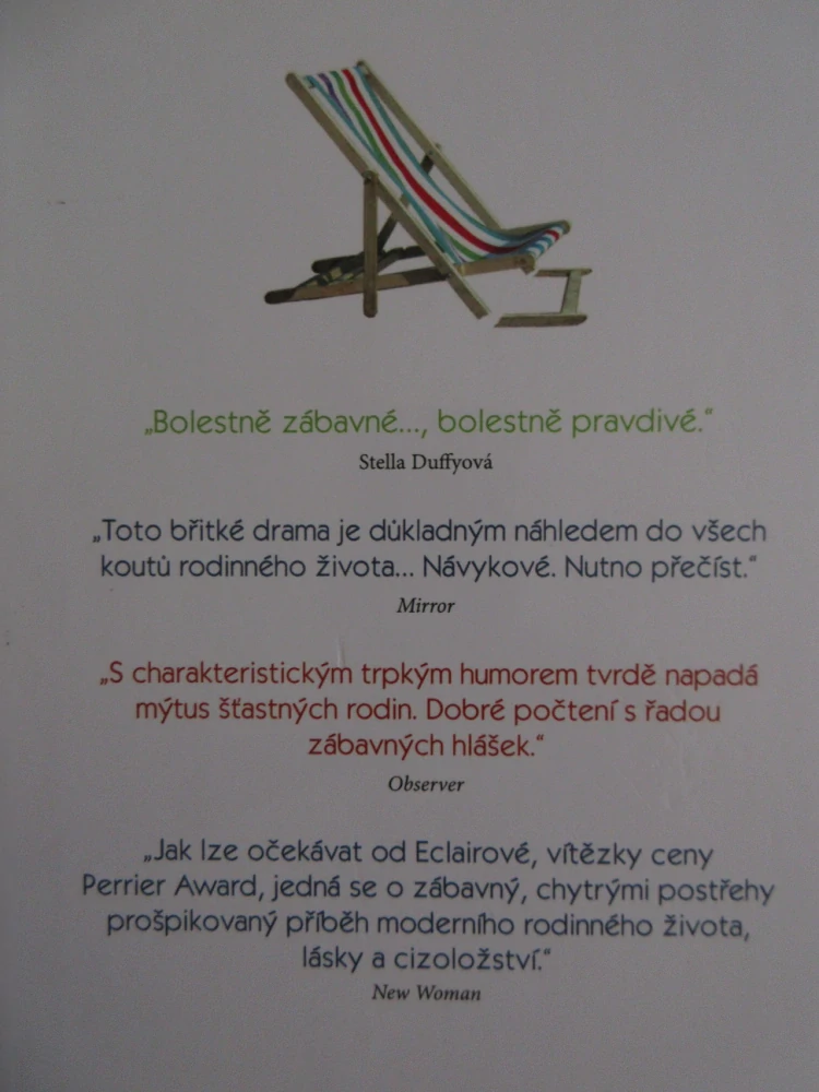 MÁME SE TÉMĚŘ BÁJEČNĚ, JENNY ECLAIROVÁ, **an