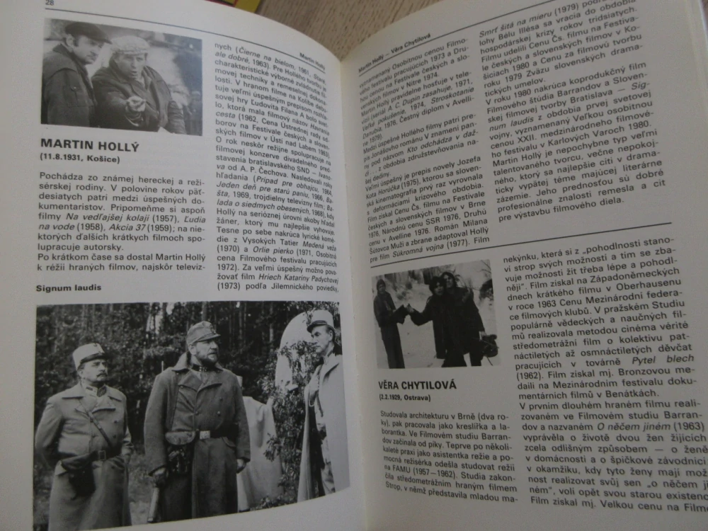 ČESKOSLOVENŠTÍ FILMOVÍ REŽISÉŘI SEDMDESÁTÝCH LET, KOLEKTIV AUTORŮ ČSFÚ PRAHA A SFÚ BRATISLAVA, **an