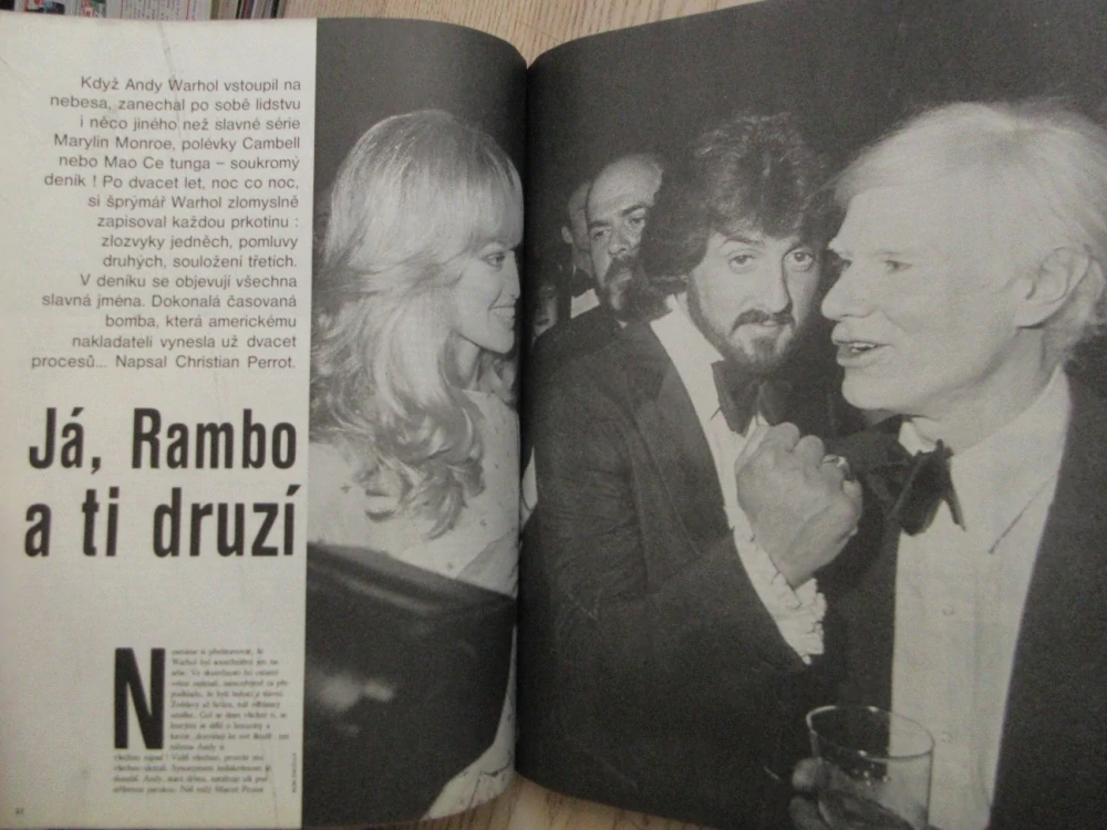 ACTUEL ALMANACH, REFLEX, ZÁPAD 1980-1990: DESETILETÉ VIDĚNÉ Z DRUHÉ STRANY, **an