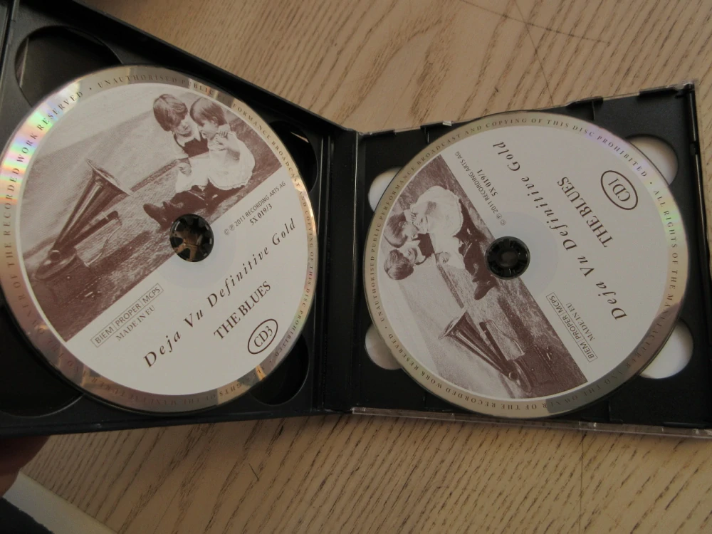 THE BLUES, 5X CD HUDBA