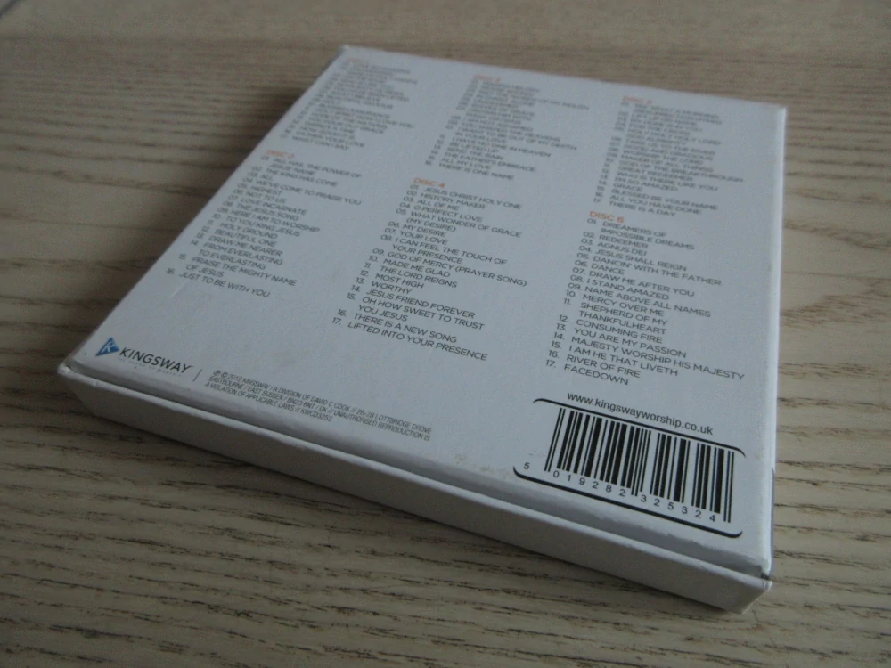 THE WORSHIP COLLECTION, 6X CD HUDBA