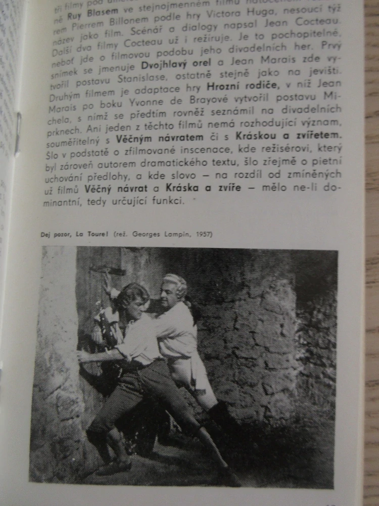MARAIS JEAN, FILMOVÝ SEŠIT, **an
