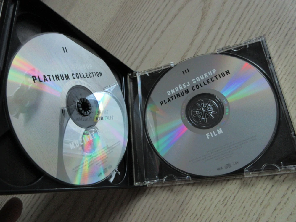 ONDŘEJ SOUKUP, PLATINUM COLLECTION, 3X CD HUDBA