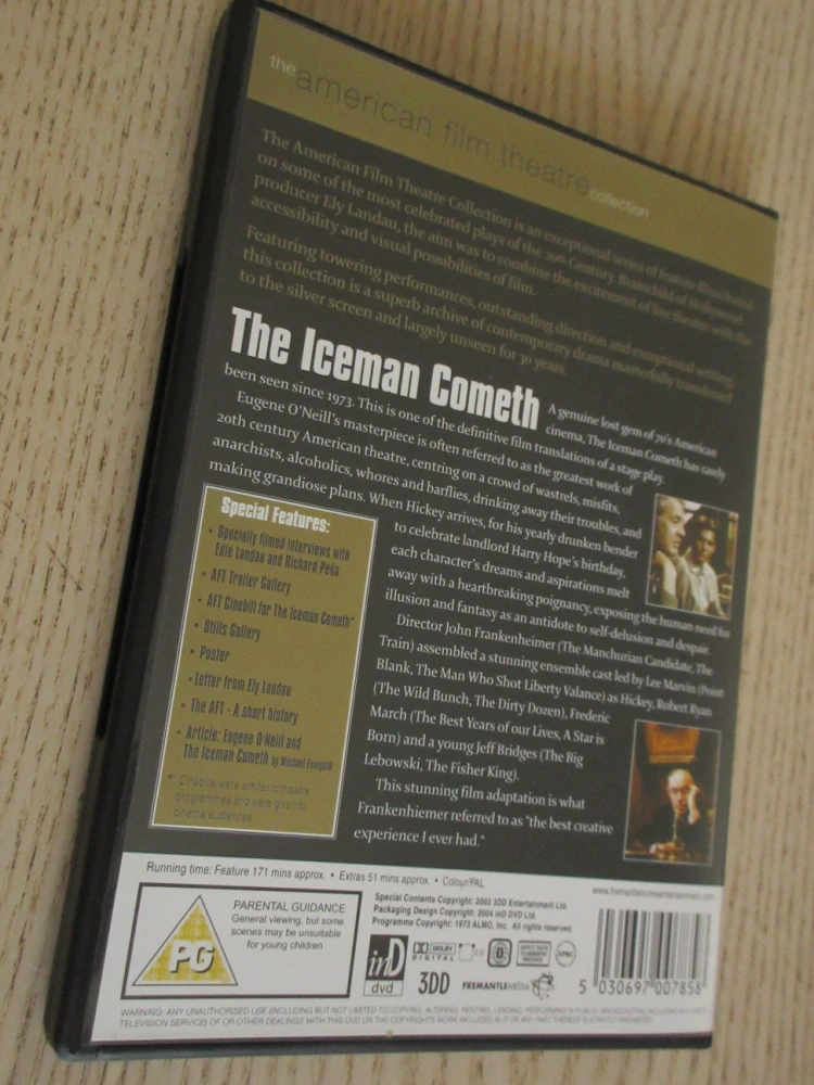 LEDAŘ PŘICHÁZÍ, L.MARVIN, J.VOSKOVEC, GB OBAL, 2X DVD ČESKY