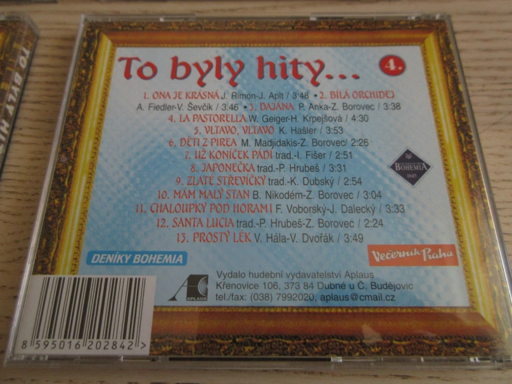TO BYLY HITY..., 1-4, 4X CD HUDBA